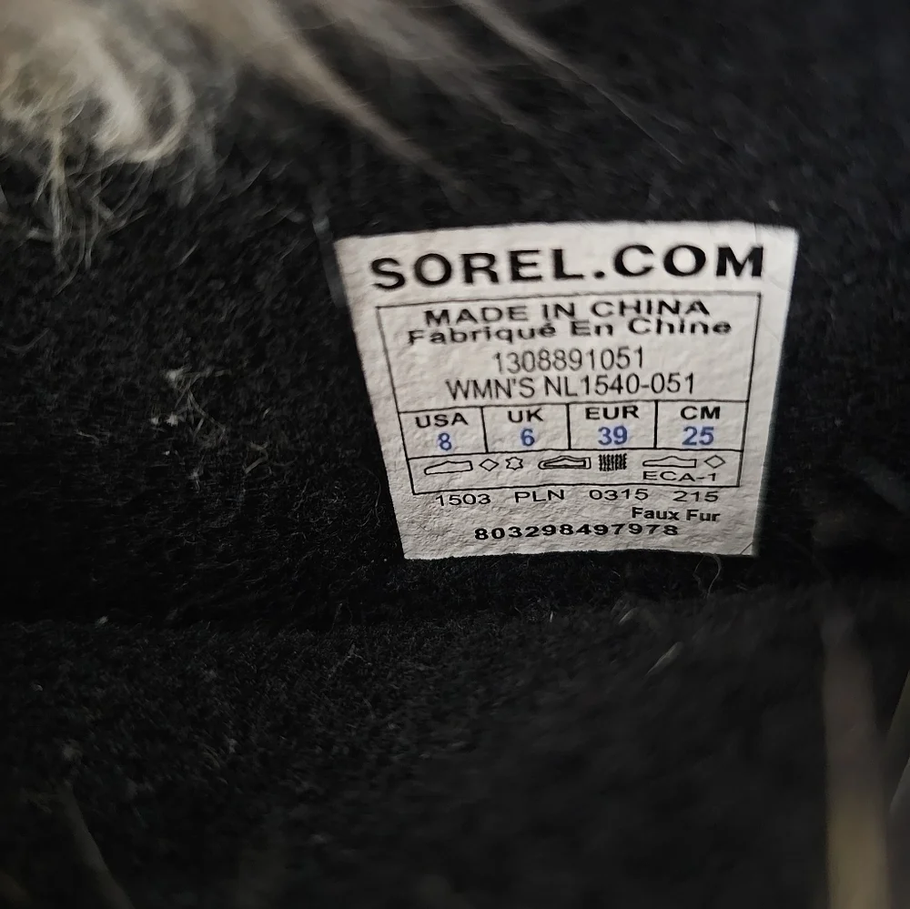 SOREL WOMEN'S JOAN OF ARCTIC™ BOOT in Quarry Black - Size 8
